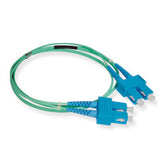 ICC ICFOJ8G601 10 GHz 50/125um Multimode Fiber Optic Patch Cord - SC /